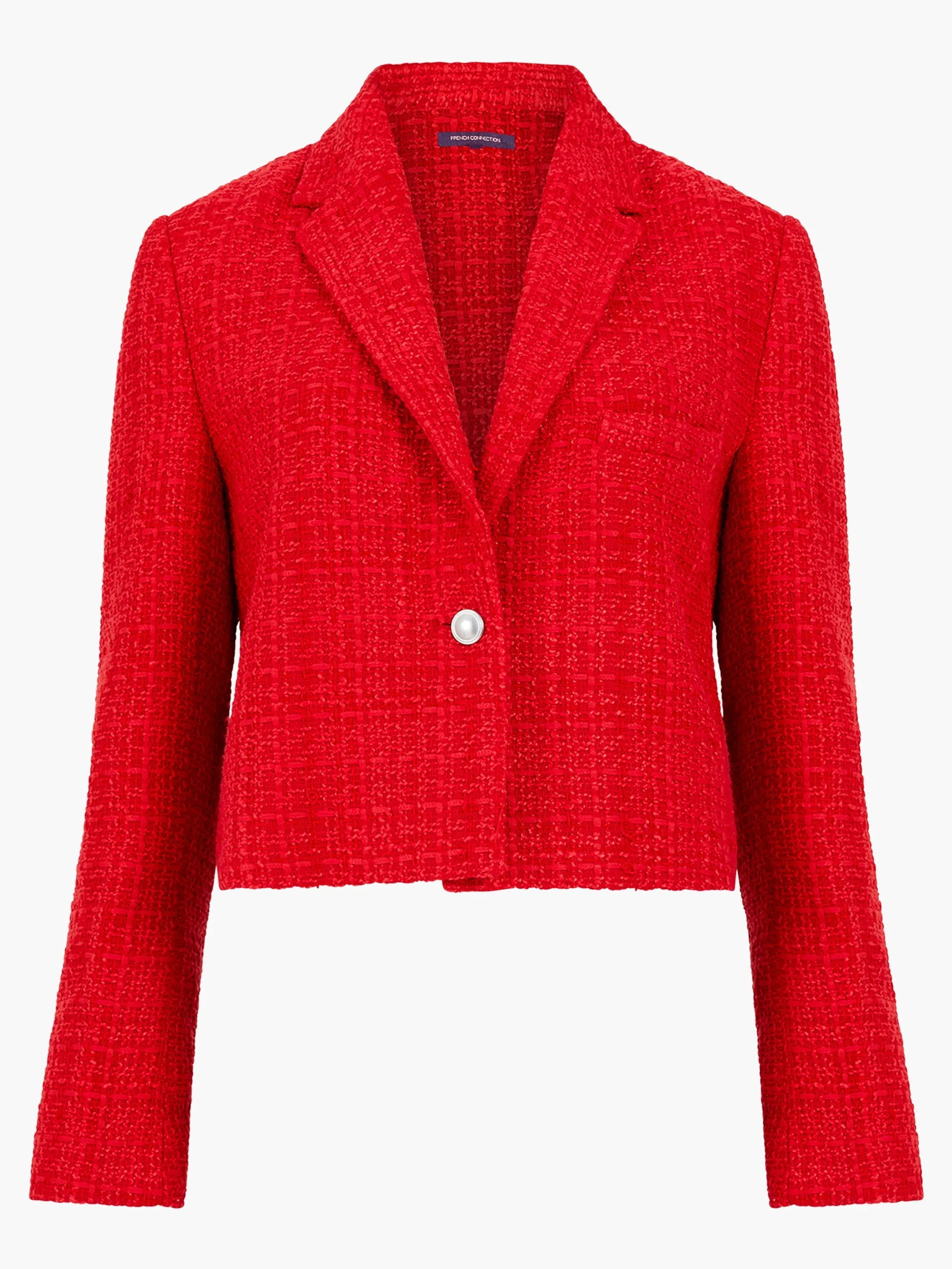 Azzurra Tweed Cropped Blazer