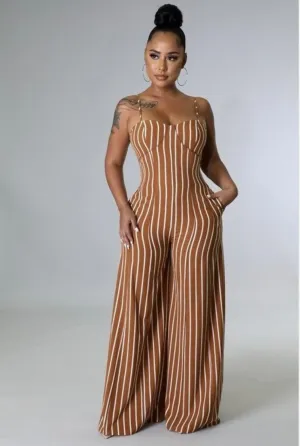 BROWN JUMPSUIT