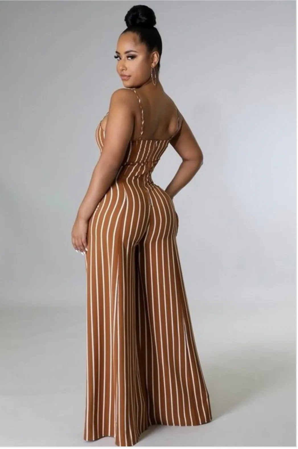 BROWN JUMPSUIT