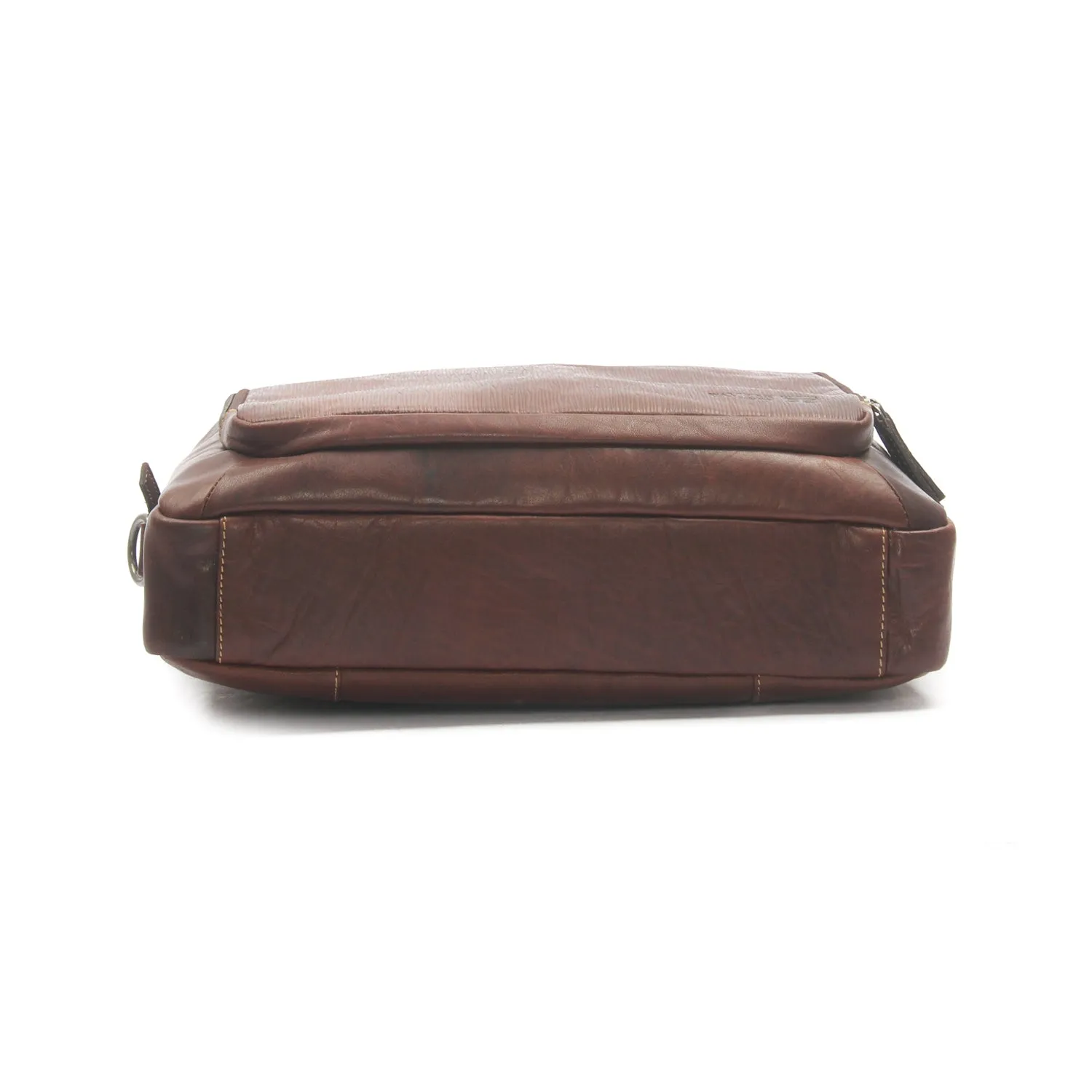 Capacious Men's Leather Laptop Bag