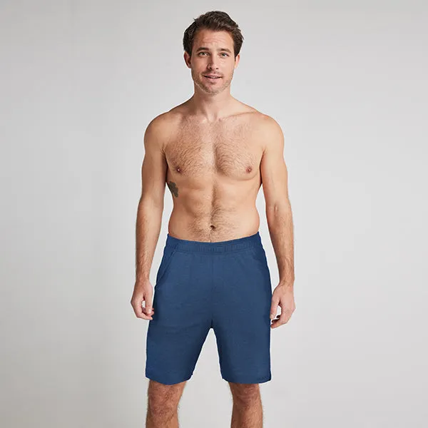 Elance Combed Cotton-Rich Interlock Lounge Shorts