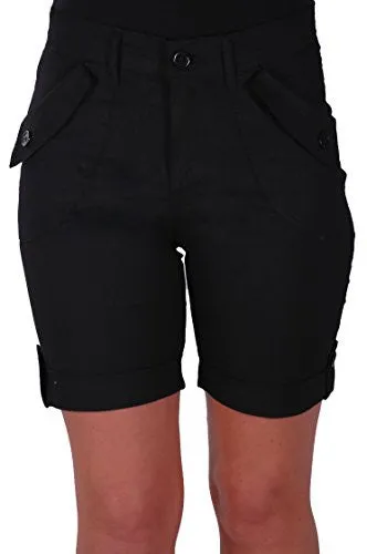 Elasticized Plus Size Shorts