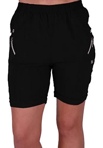 Elasticized Plus Size Shorts