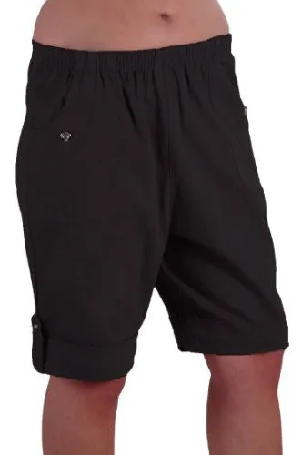 Elasticized Plus Size Shorts