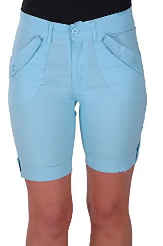 Elasticized Plus Size Shorts