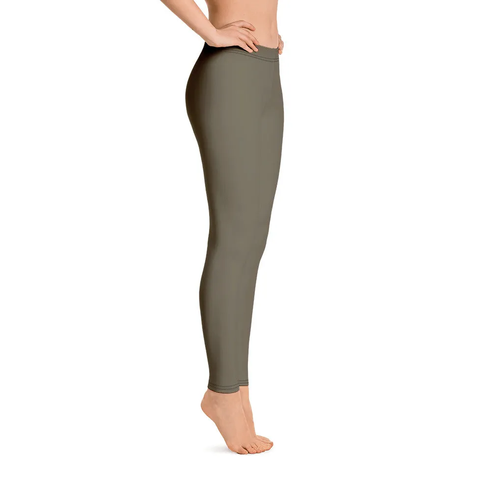 ELEVATED ESSENTIALS, SLIM AND SCULPT LEGGING ARMY GREEN