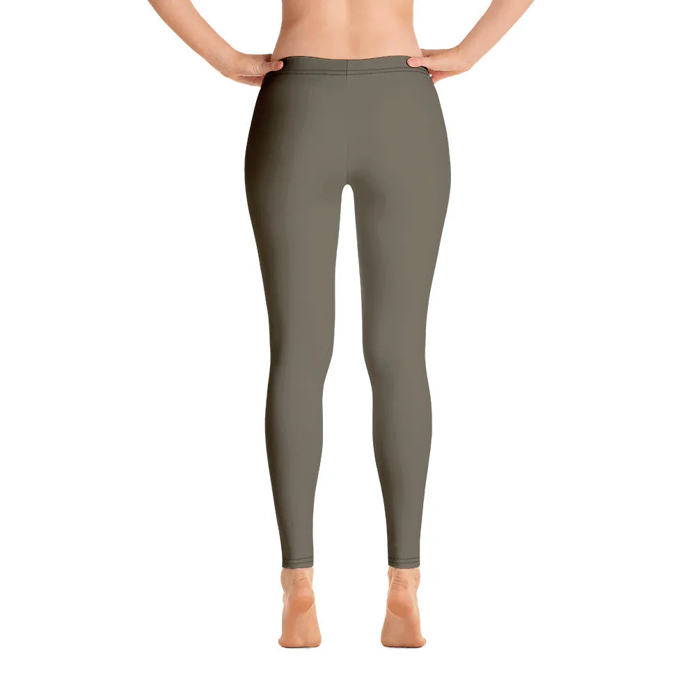 ELEVATED ESSENTIALS, SLIM AND SCULPT LEGGING ARMY GREEN