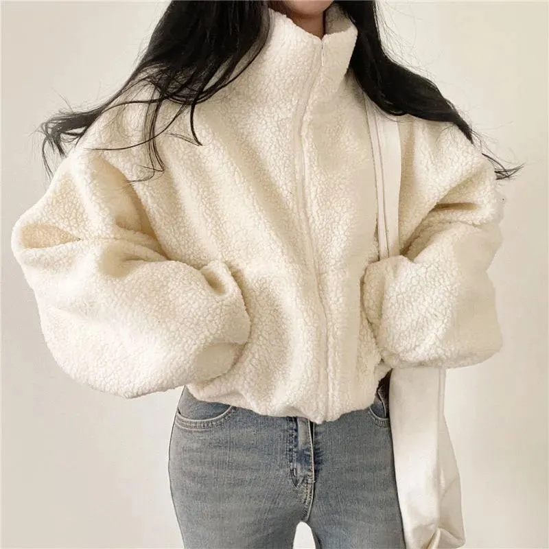 Ivyshape | Cosy Plush Jacket