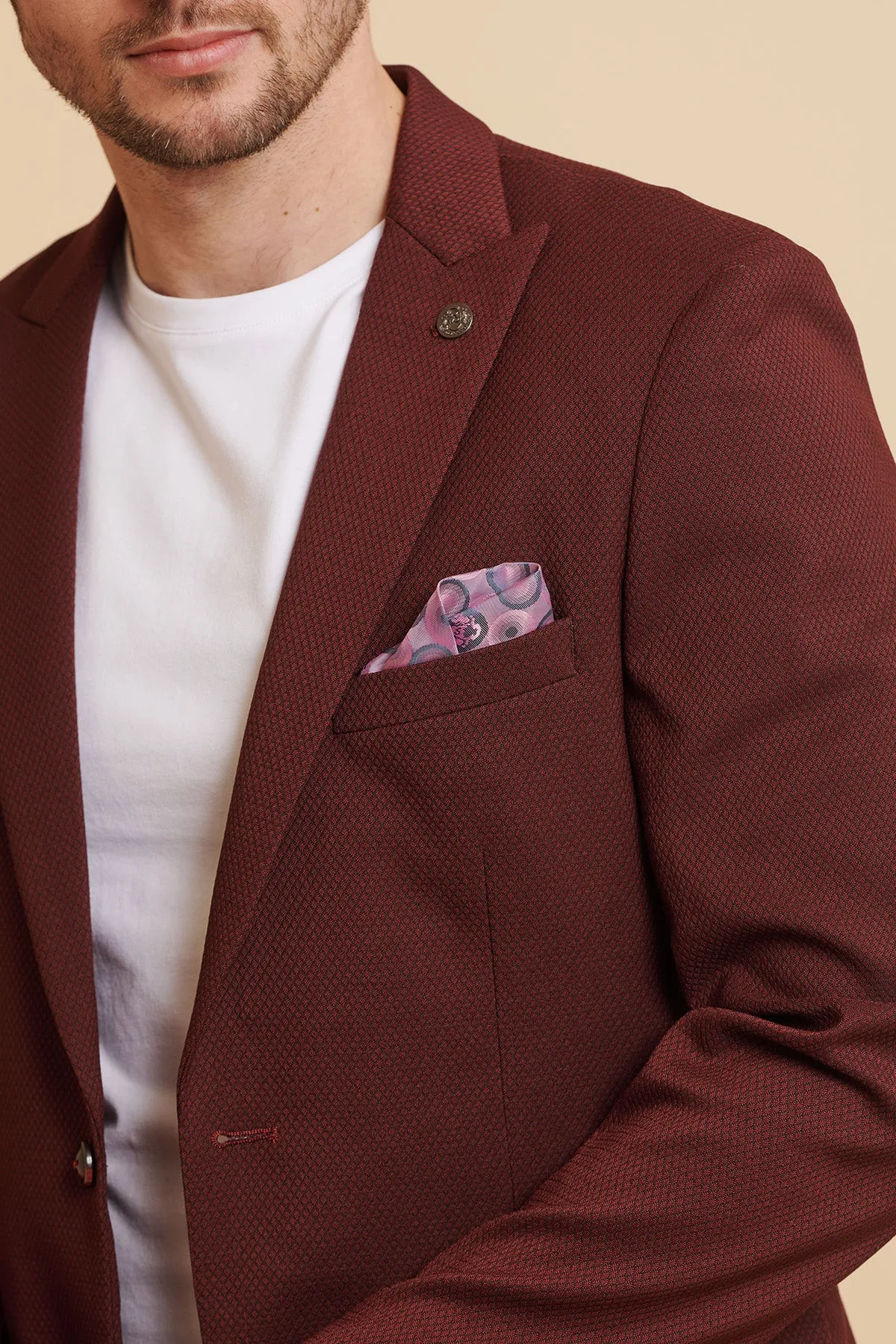 MAX - Wine Tailored Blazer