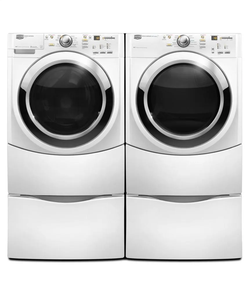 Maytag MEDE500VW Performance Series Electric Dryer with Steam-Enhanced Cycle