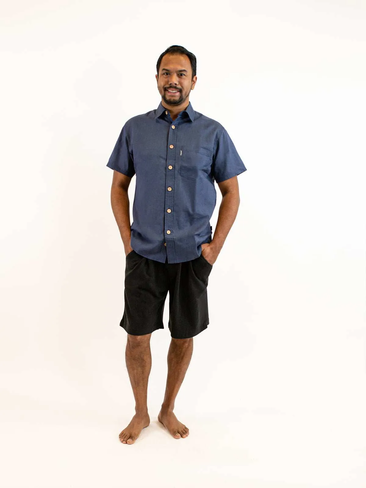 Men's Hemp Shorts - Casual Linen-like