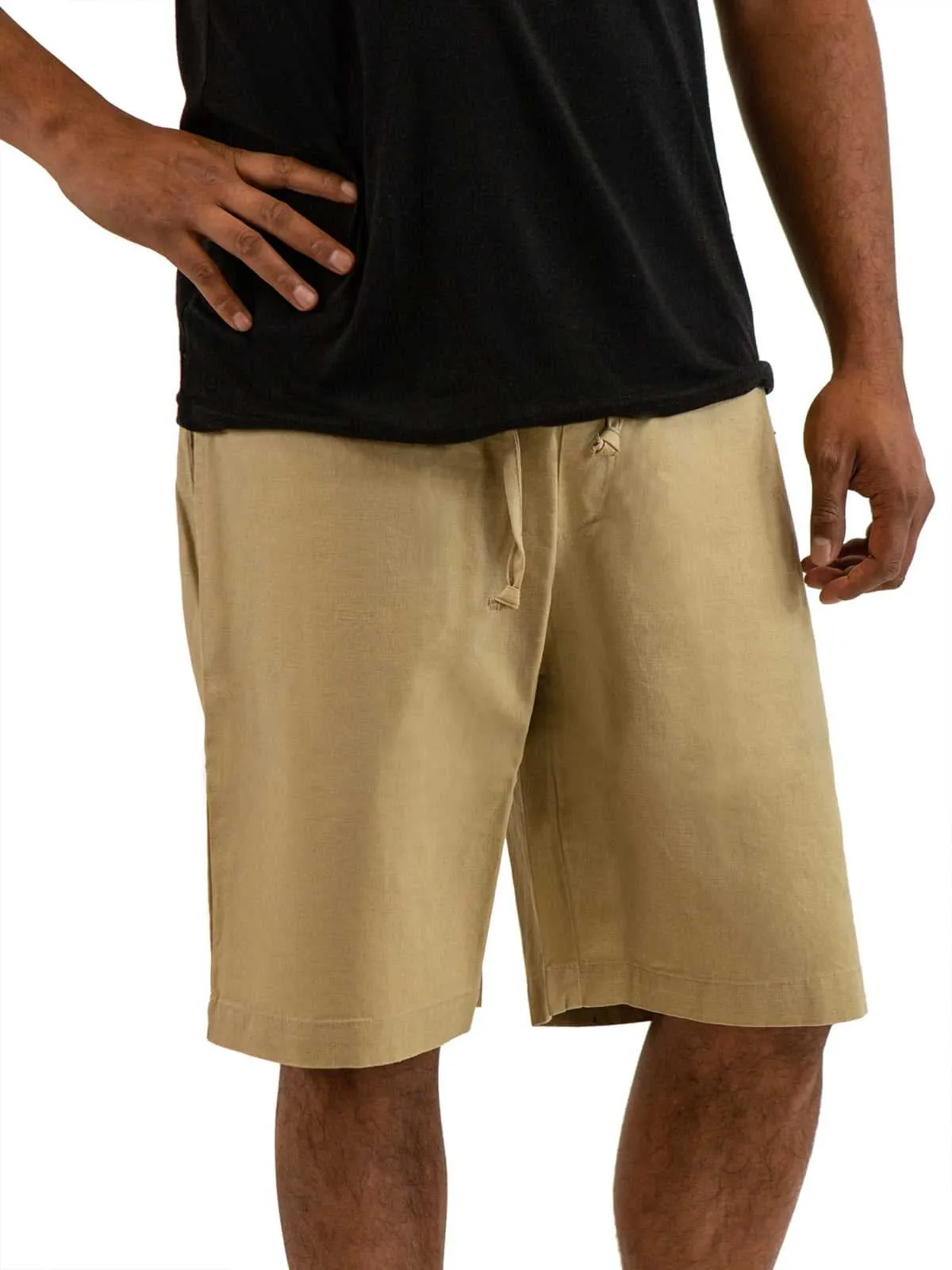 Men's Hemp Shorts - Casual Linen-like