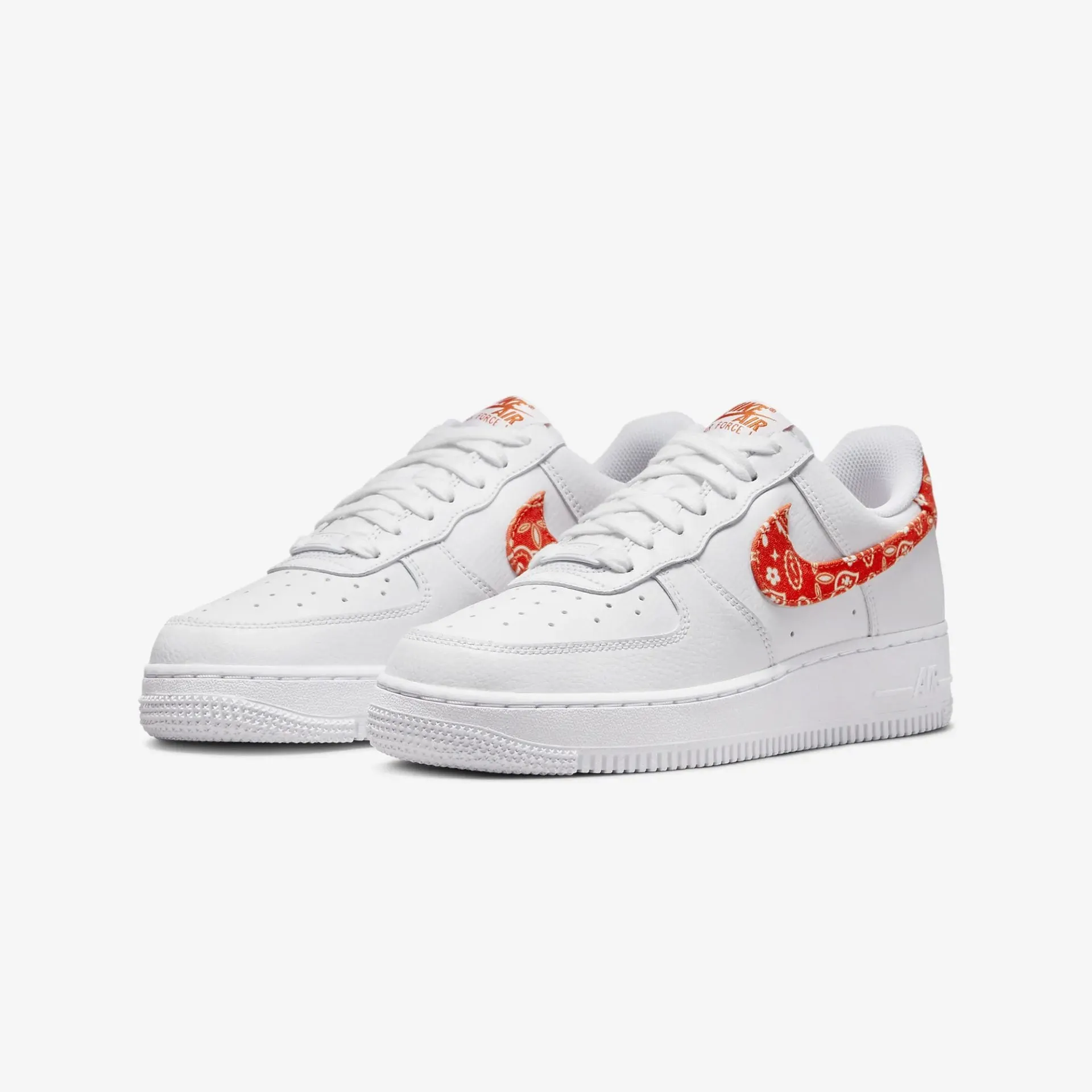 Nike | WMN'S AIR FORCE 1 LOW  { ORANGE PAISLEY