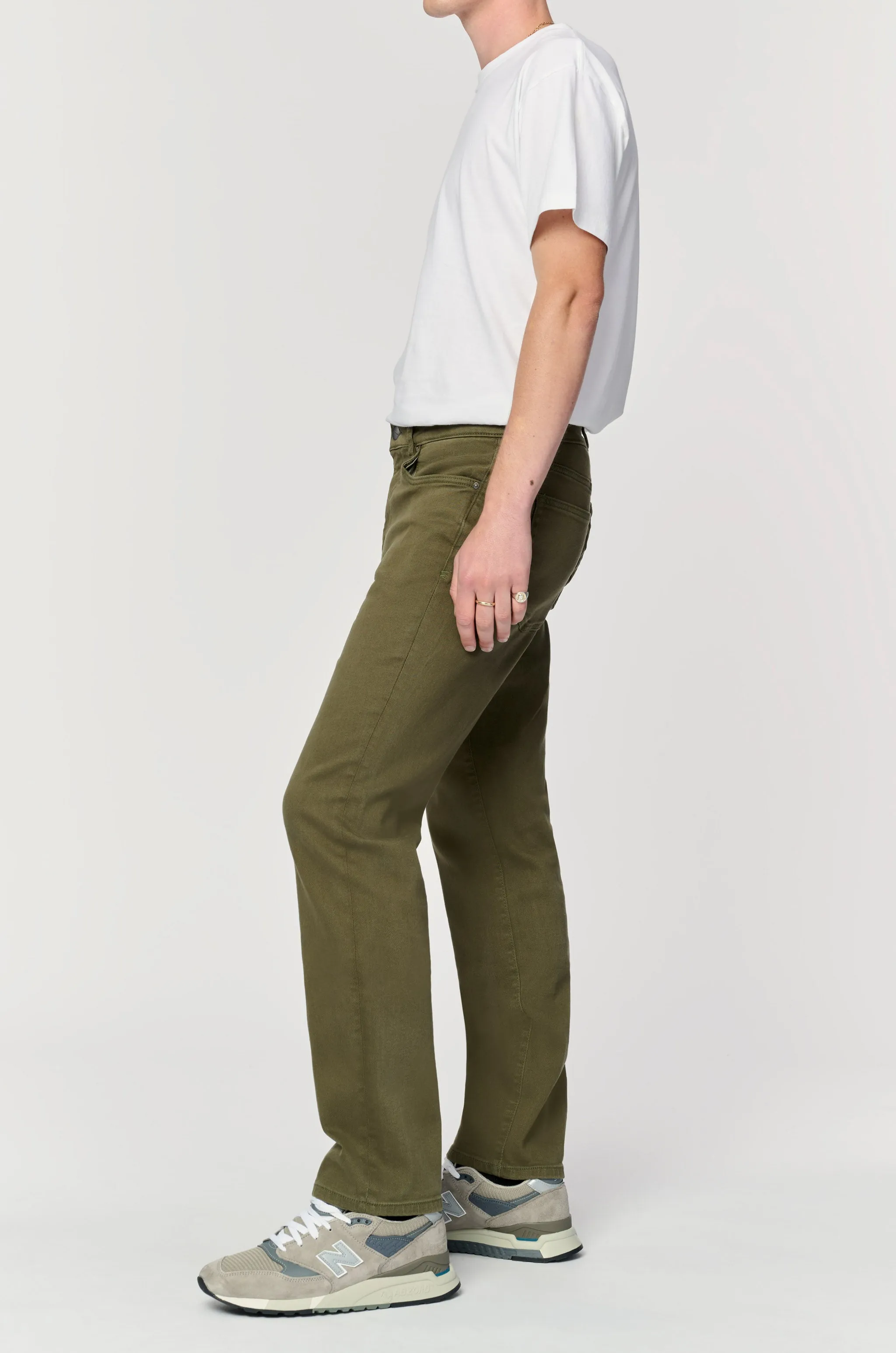 ORD - STRAIGHT JEANS | MOSS GREEN