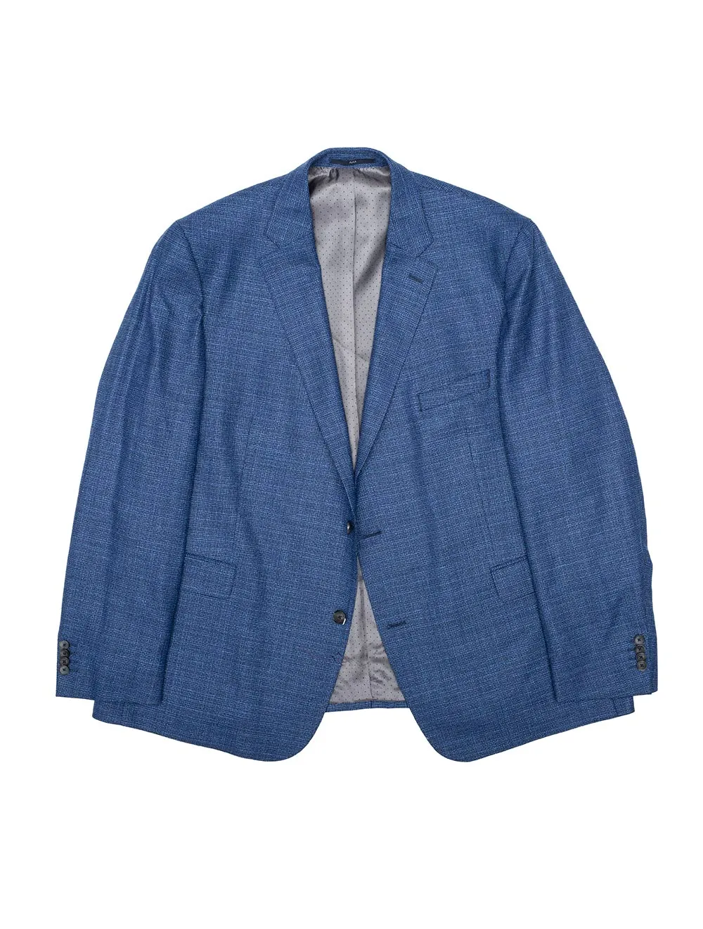 Plain Weave Jacket Blue