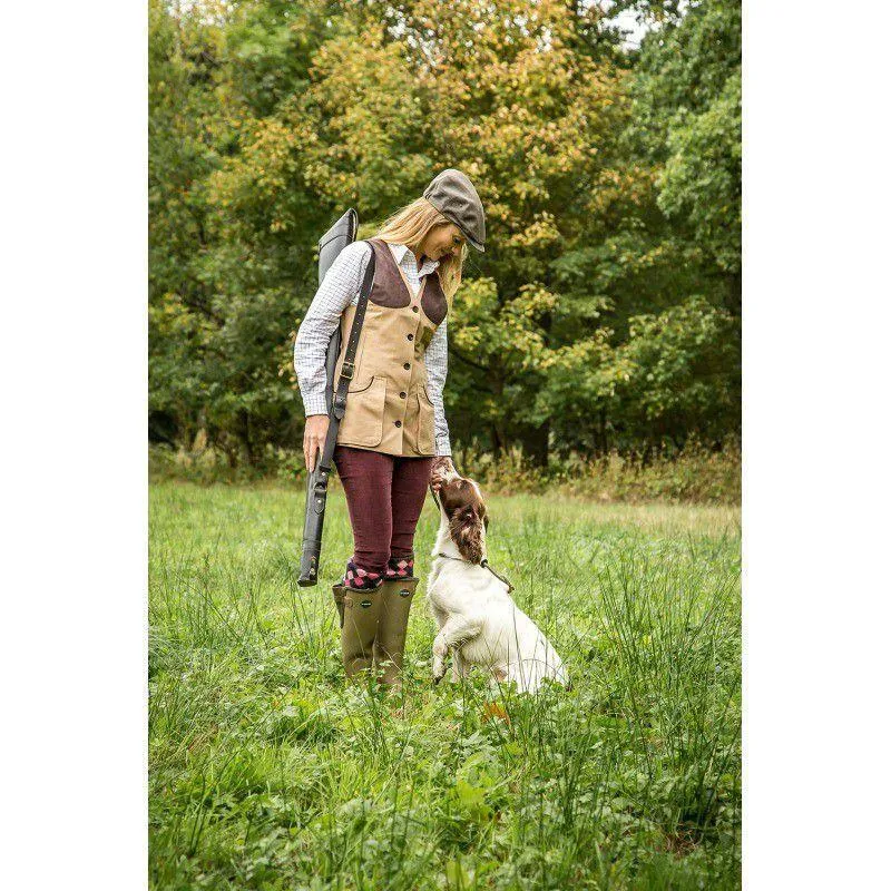 Schoffel Ladies All Season Shooting Vest - Camel