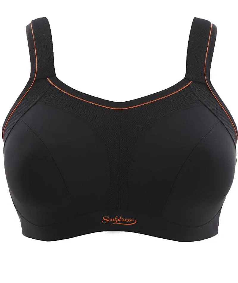 Sculptresse Activate Non Padded Underwired Sports Bra - Black