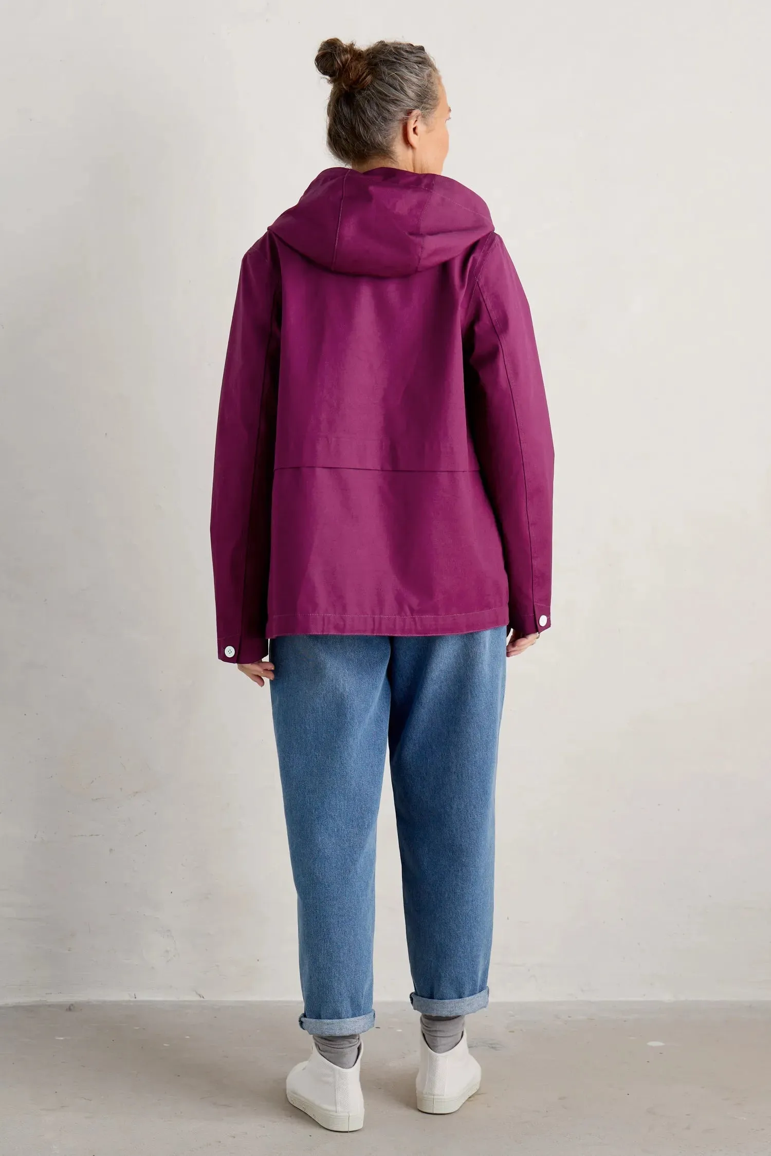 Seasalt Blue Depth Jacket - Cassis