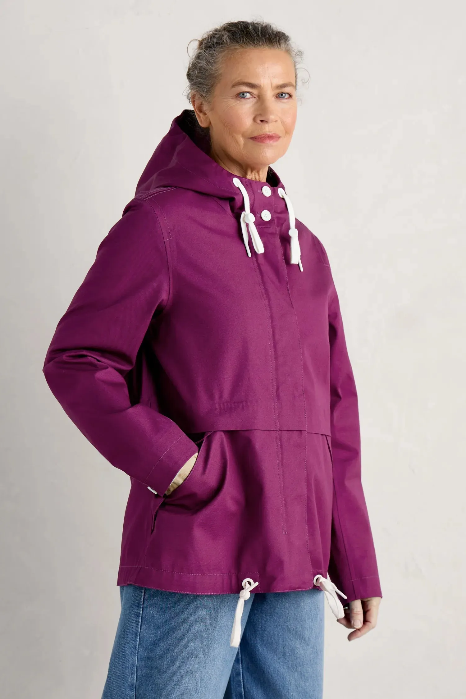 Seasalt Blue Depth Jacket - Cassis