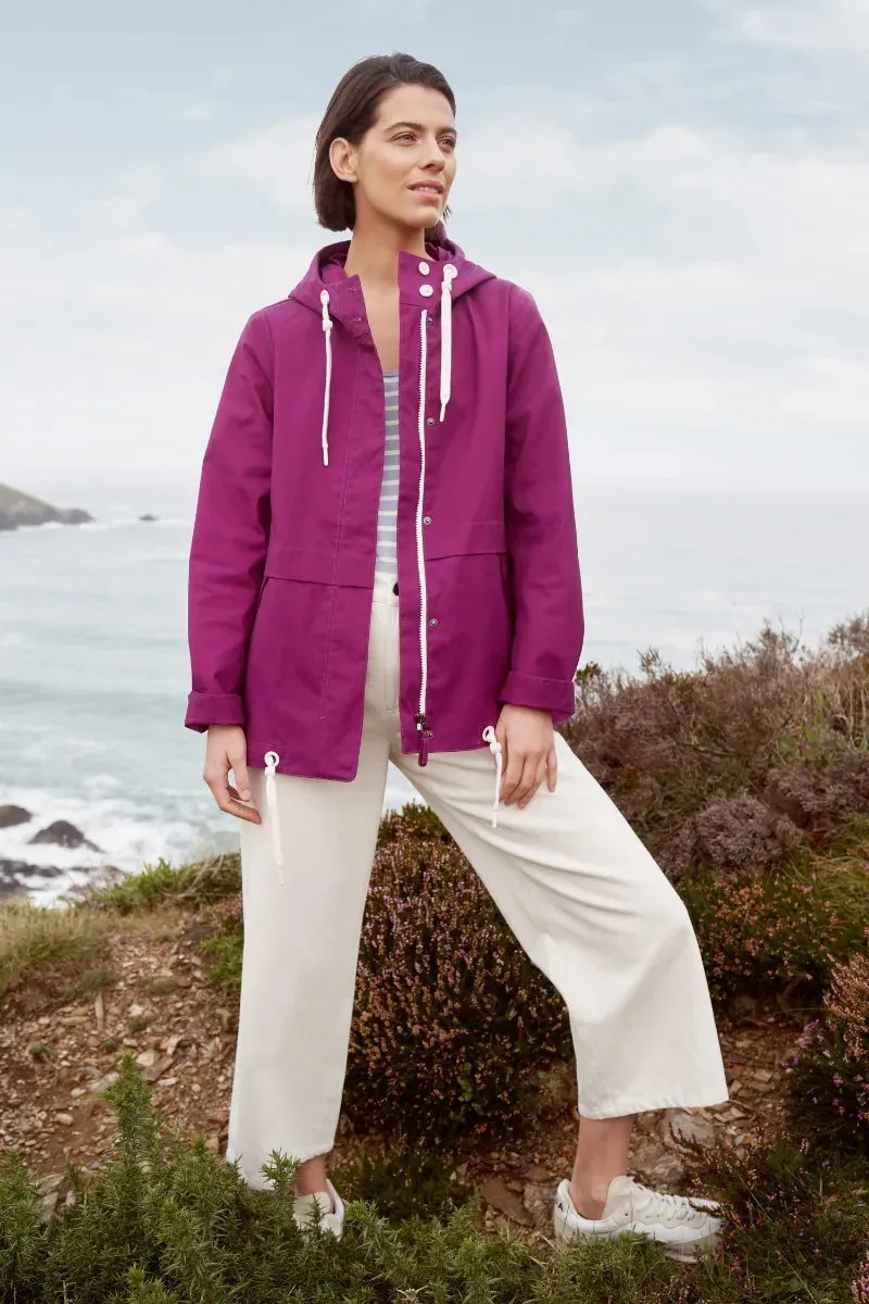 Seasalt Blue Depth Jacket - Cassis