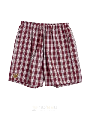 SHAKA PALAKA - Medium Length Palaka Shorts