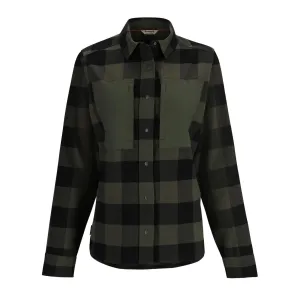 Simms Women's Guide Flannel - Loden Buffalo Check