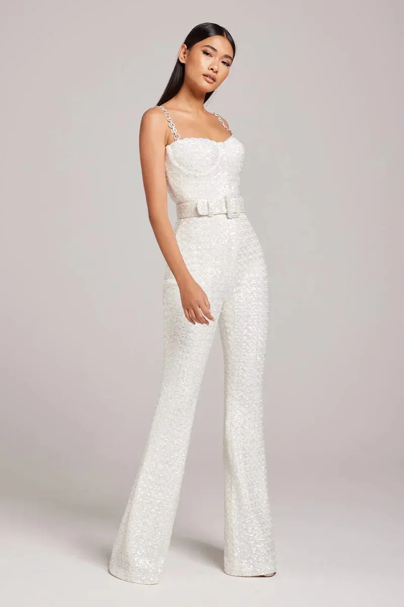 Trend4us Chic Sequin Jumpsuits