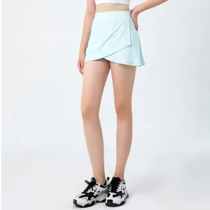 Women Sports Pleated Tennis Skirts Golf Skirt Fitness Shorts High Waist Athletic Running Short Quick Dry Sport Skorts